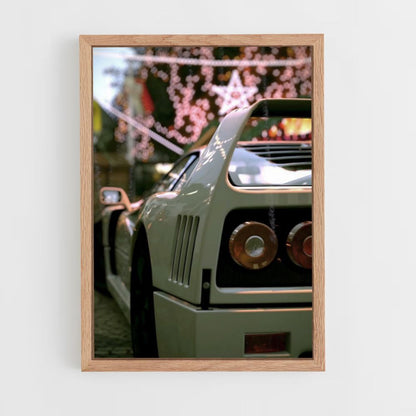 Poster Ferrari F40