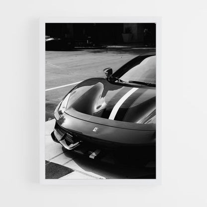 Poster Ferrari 488-Strecke