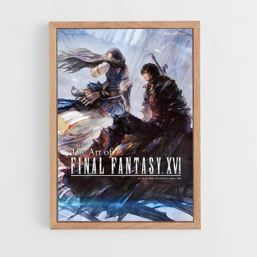 final-fantasy-6 cadre Bois clair