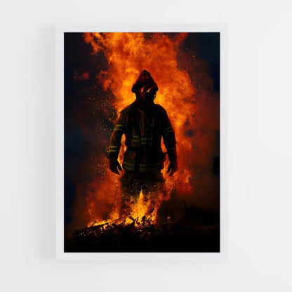 fireman-1 cadre Blanc