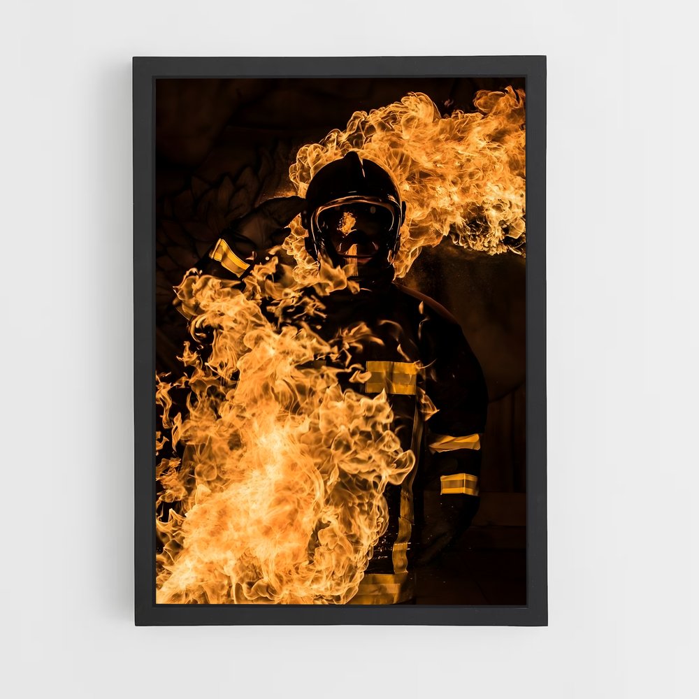 fireman-4 cadre Noir