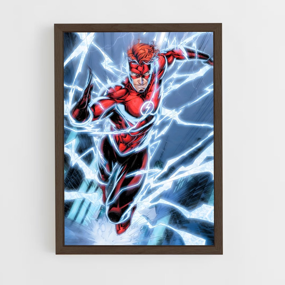 flash-2 cadre Bois foncé