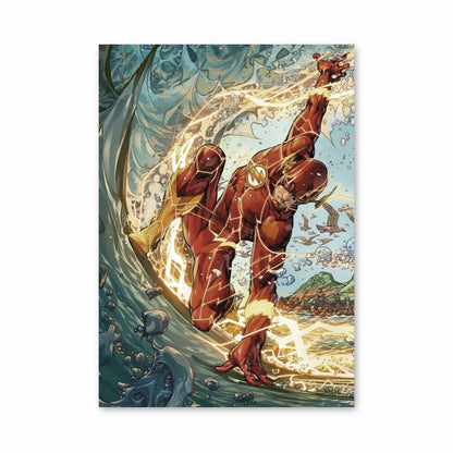 Poster Flash-Surfen