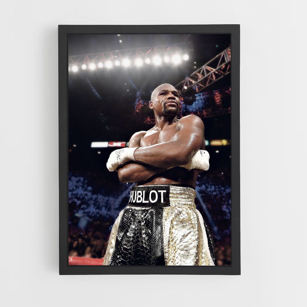 Plakat Floyd Mayweather Hublot