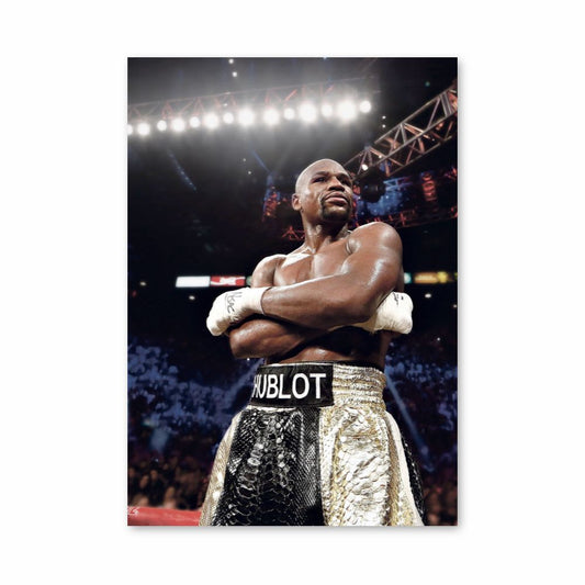 Plakat Floyd Mayweather Hublot