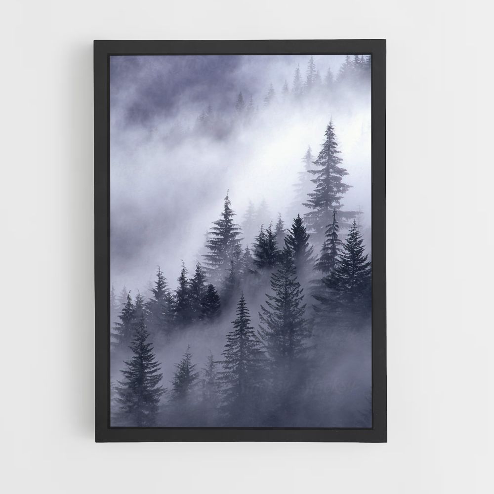 Waldnebel-Poster