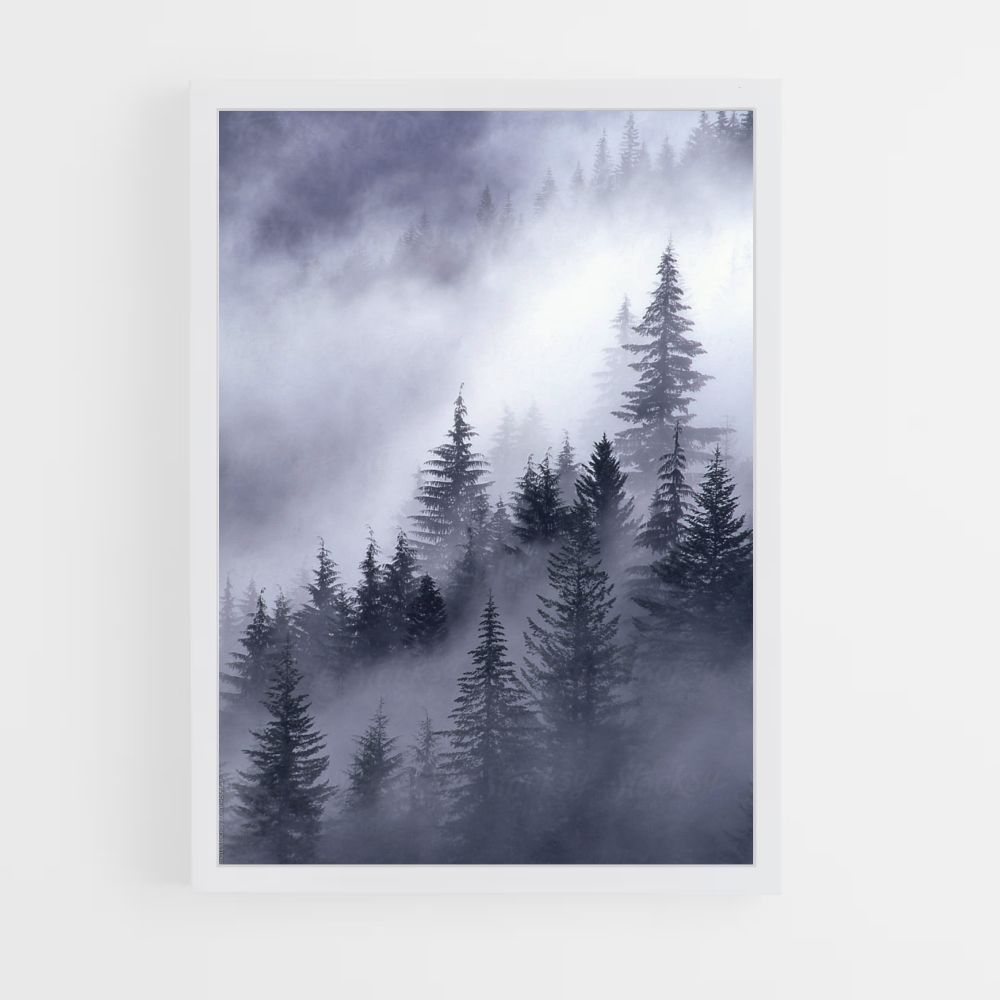 Waldnebel-Poster