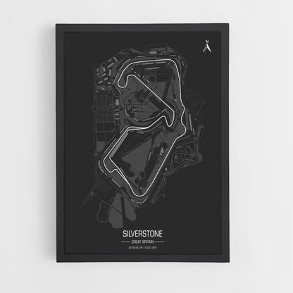 Poster Silverstone Circuit