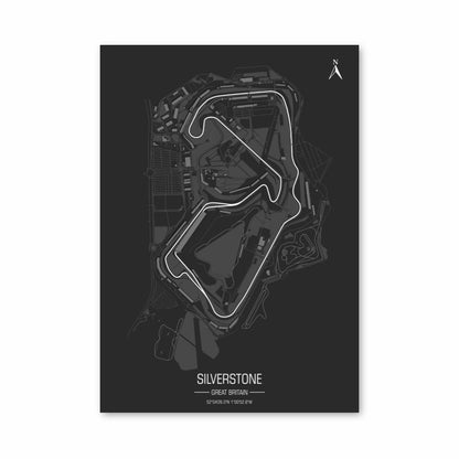 Poster Silverstone Circuit