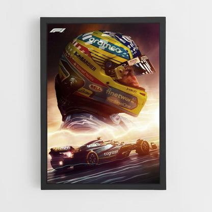 Plakat Fernando Alonso