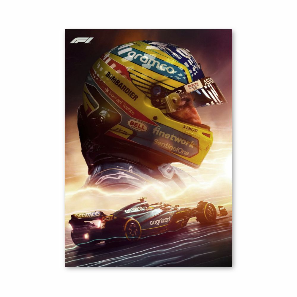 Plakat Fernando Alonso