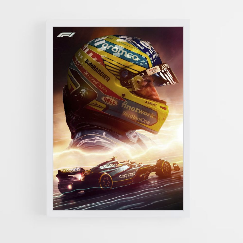 Plakat Fernando Alonso