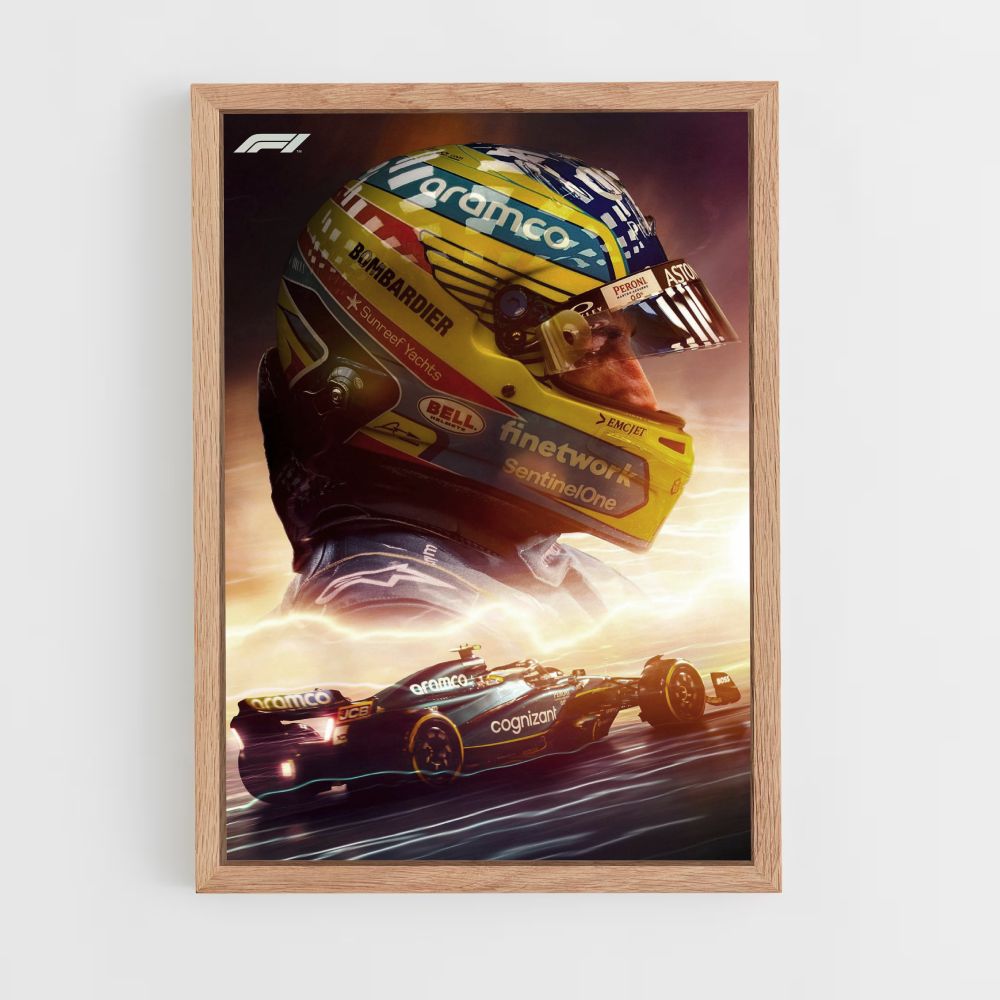 Plakat Fernando Alonso