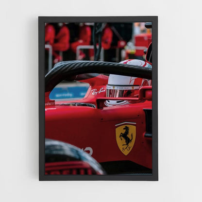 Poster Formel 1 Ferrari