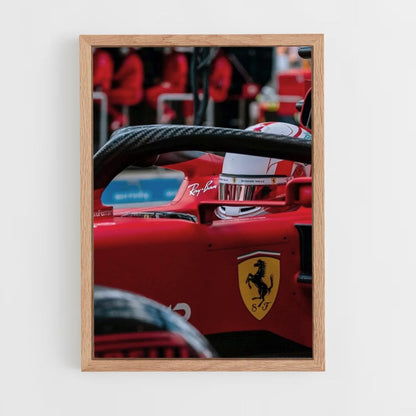 Poster Formel 1 Ferrari