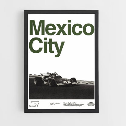 Mexiko-Stadt-Plakat