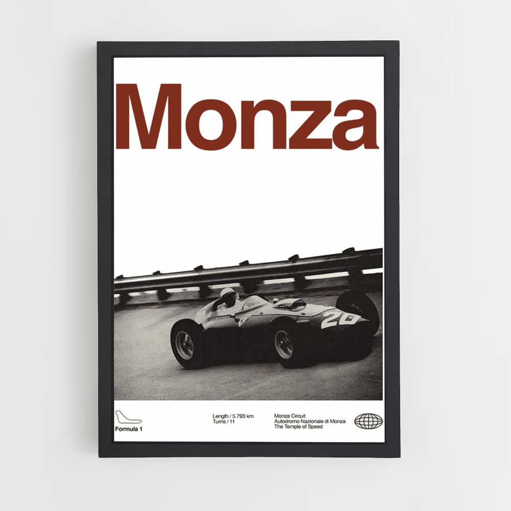 Monza-Plakat