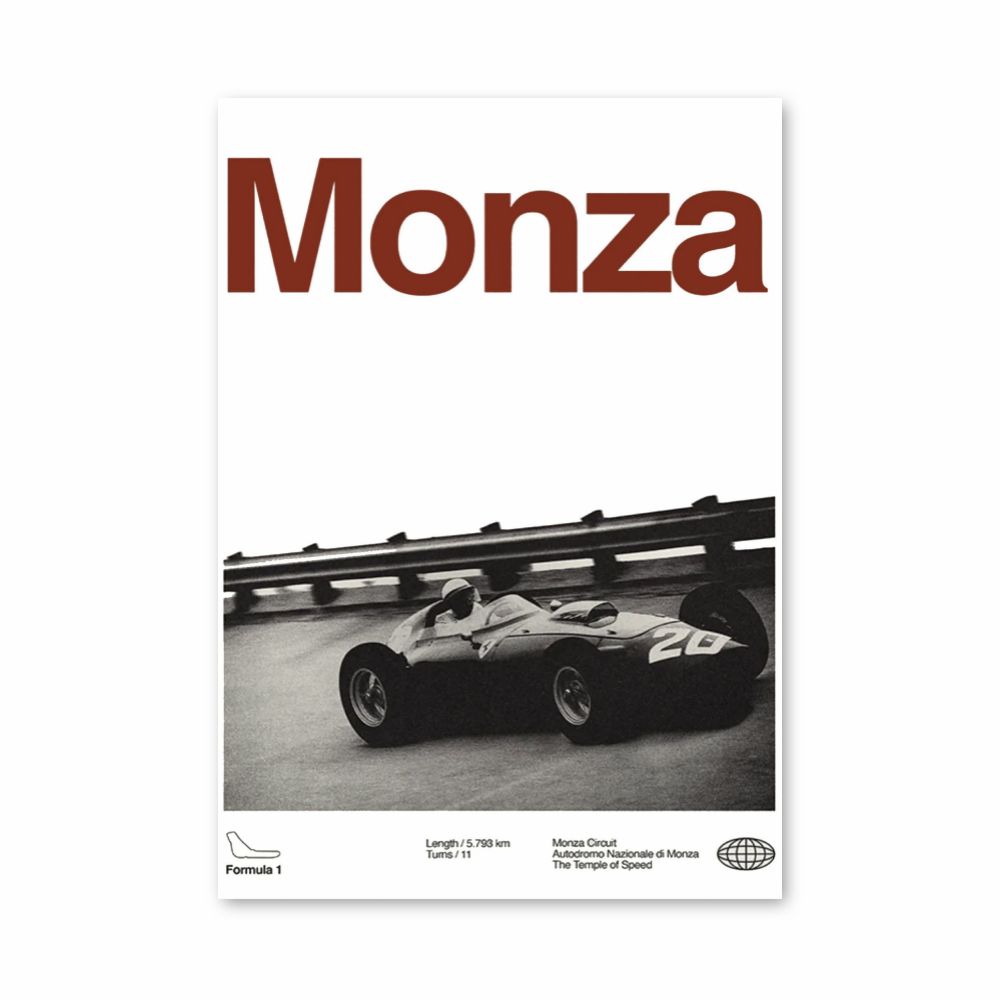 Monza-Plakat