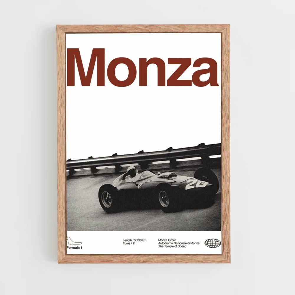 Monza-Plakat