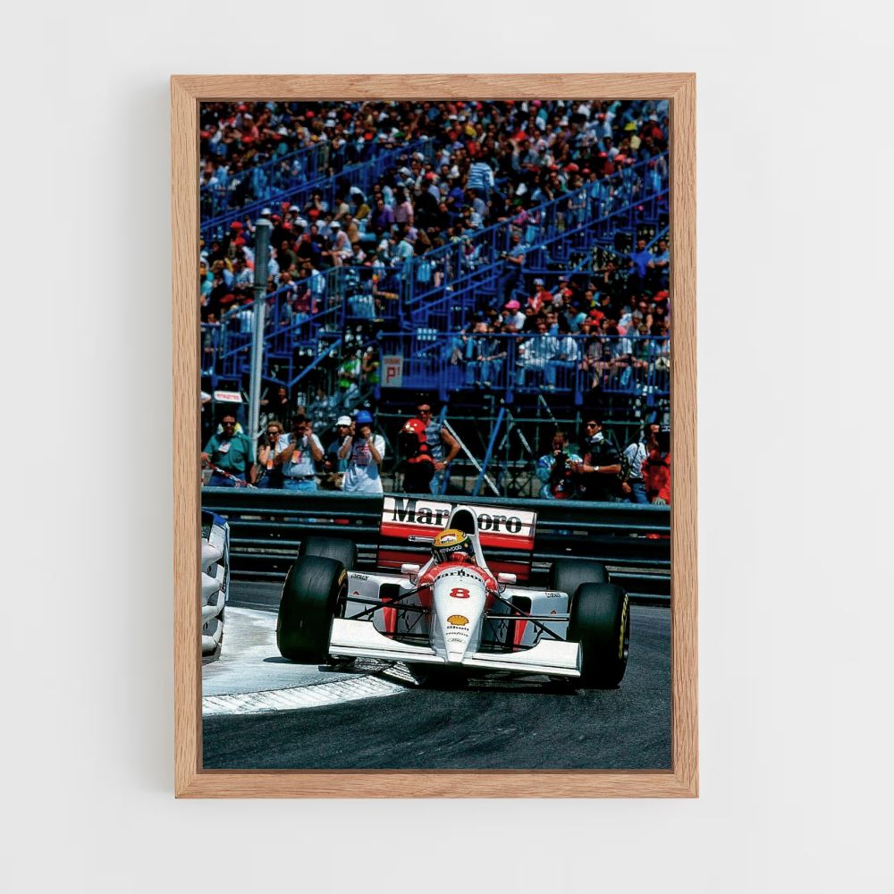 Poster Ayrton Senna Chicane