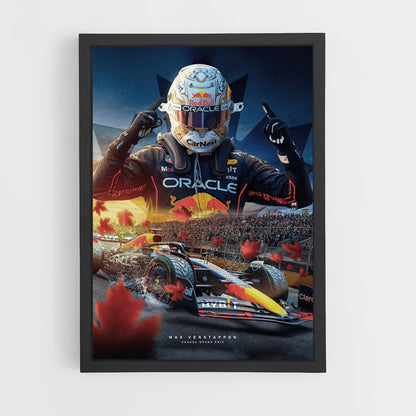 Poster Verstappen Kanada GP