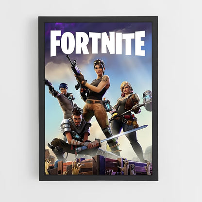fortnite-5 cadre Noir