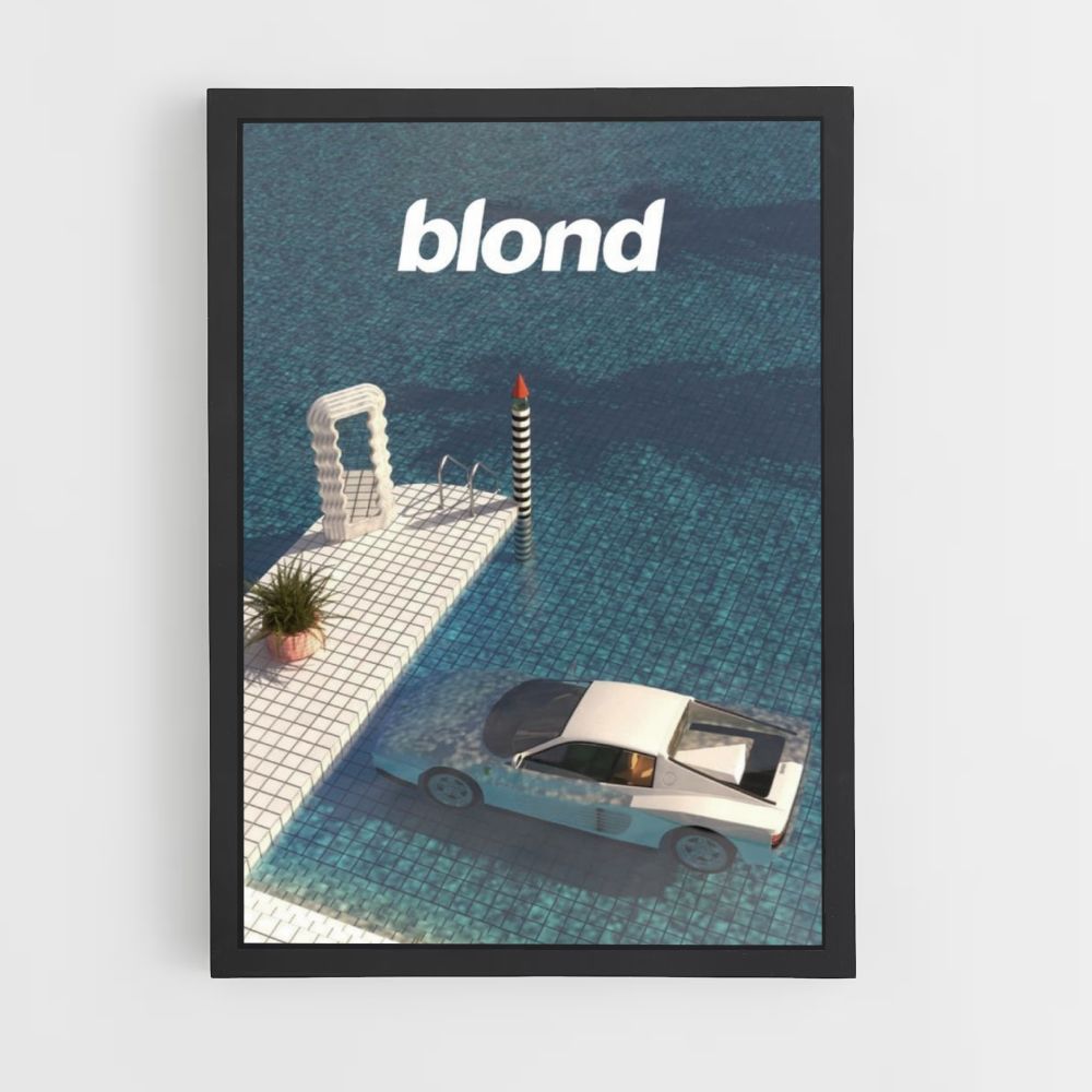 Poster Blondes Auto