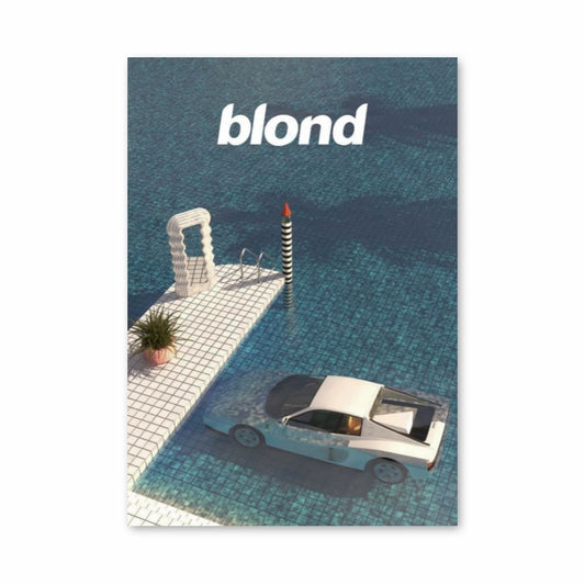 Poster Blondes Auto