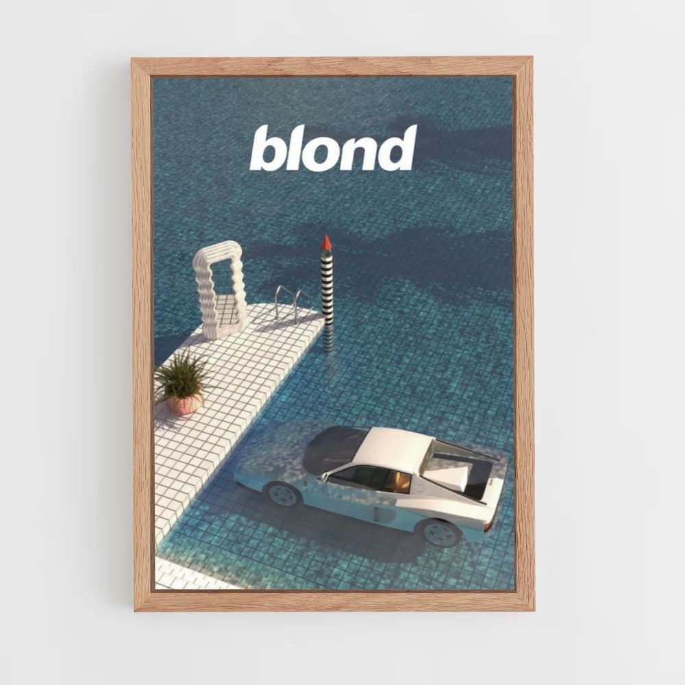 Poster Blondes Auto