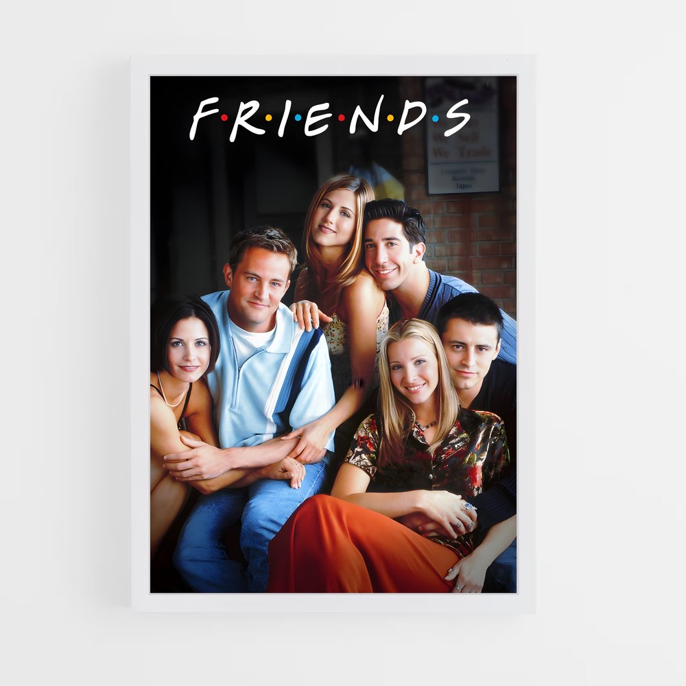 friends-4 cadre Blanc