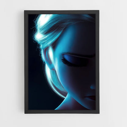 Dunkles Elsa-Poster