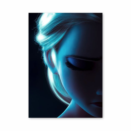 Dunkles Elsa-Poster