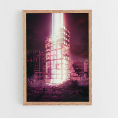 futurist-12 cadre Bois clair