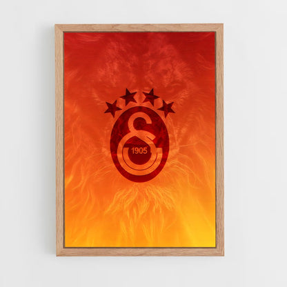 galatasaray-9 cadre Bois clair