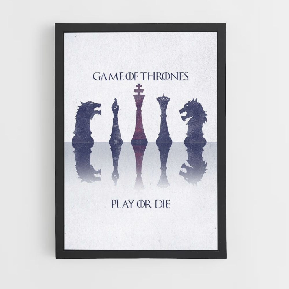 Poster Game of Thrones Schach