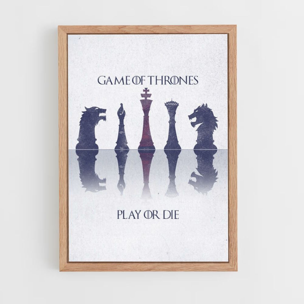 Poster Game of Thrones Schach