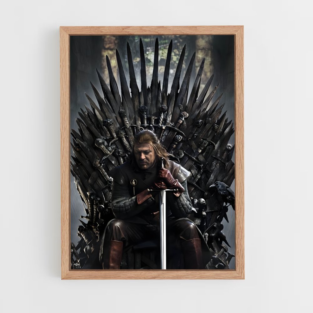 game-of-thrones-8 cadre Bois clair