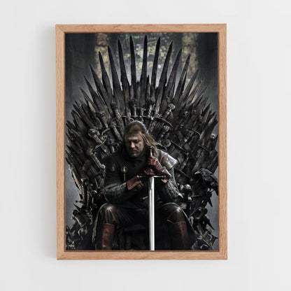 Poster Game of Thrones Trone