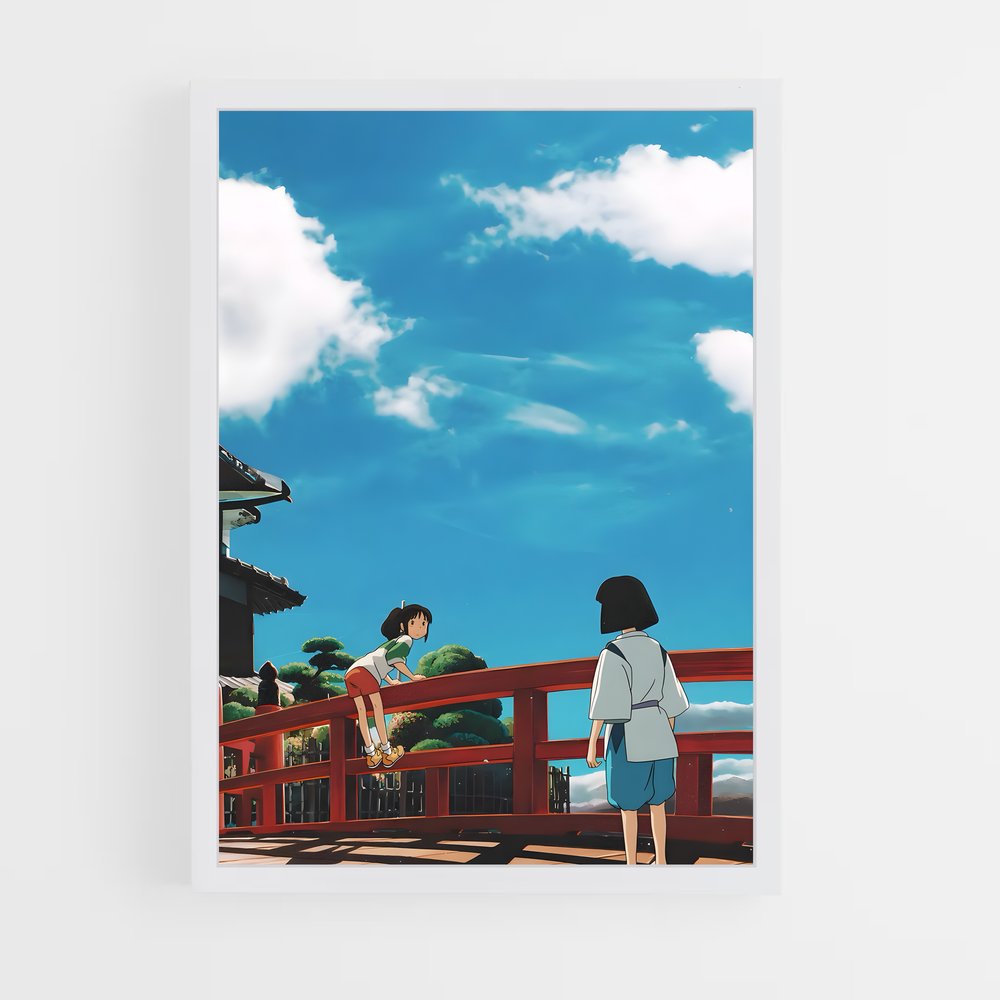 ghibli-11 cadre Blanc