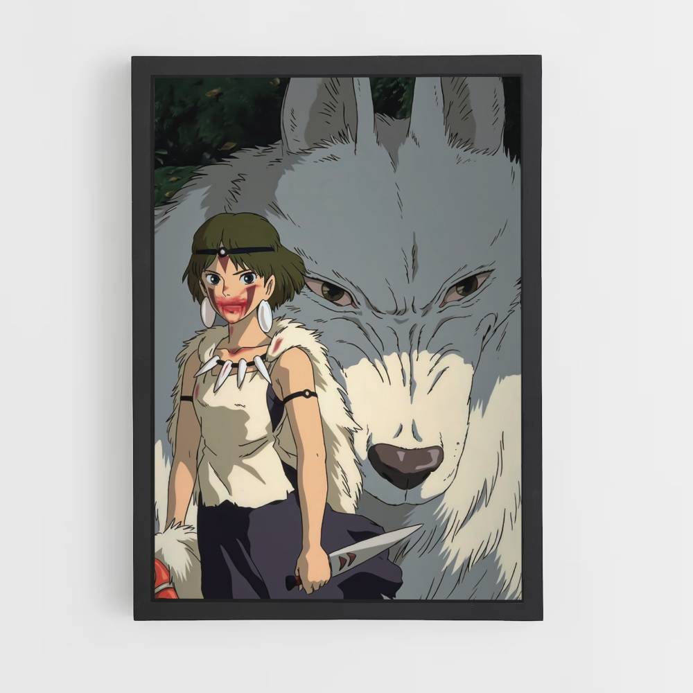 Prinzessin Momonoke Poster