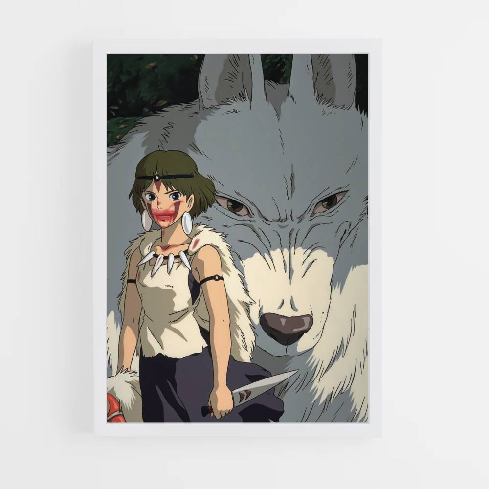 Prinzessin Momonoke Poster