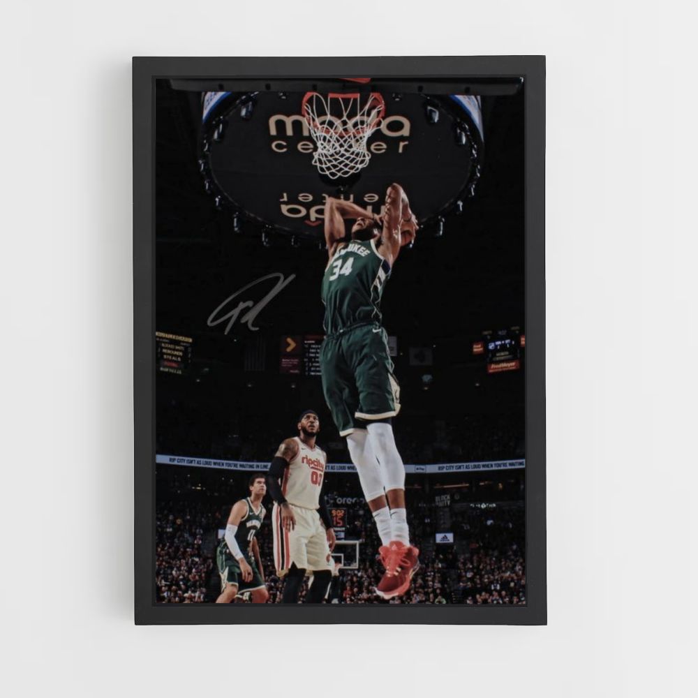 Antetokounmpo-Sprungplakat