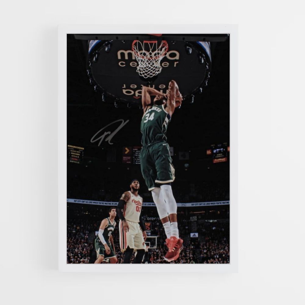 Antetokounmpo-Sprungplakat