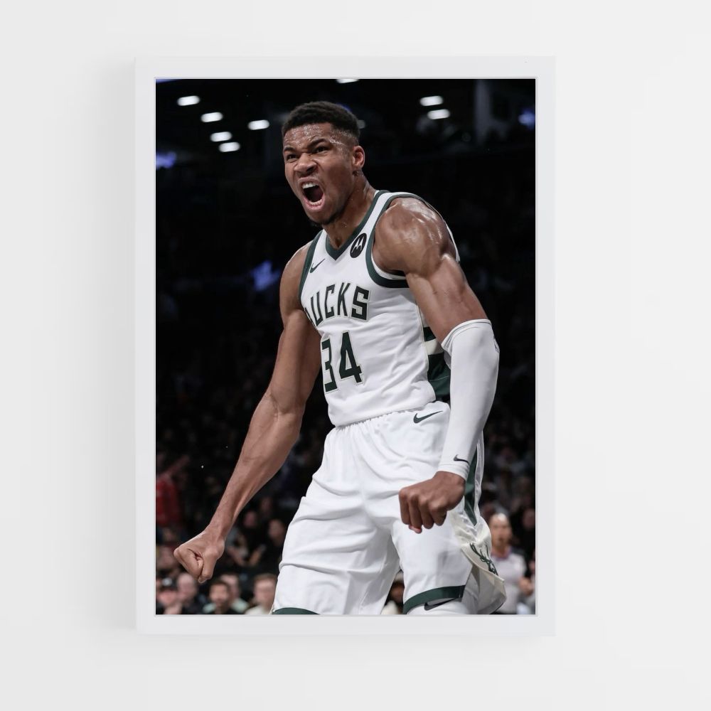 Poster Giannis Antetokounmpo Muskel