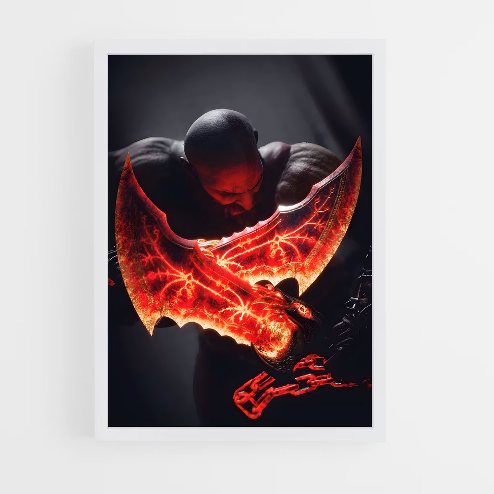 god-of-war-12 cadre Blanc