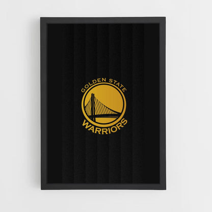 Golden State Warrior Logo-Poster