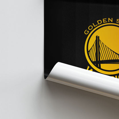 Golden State Warrior Logo-Poster