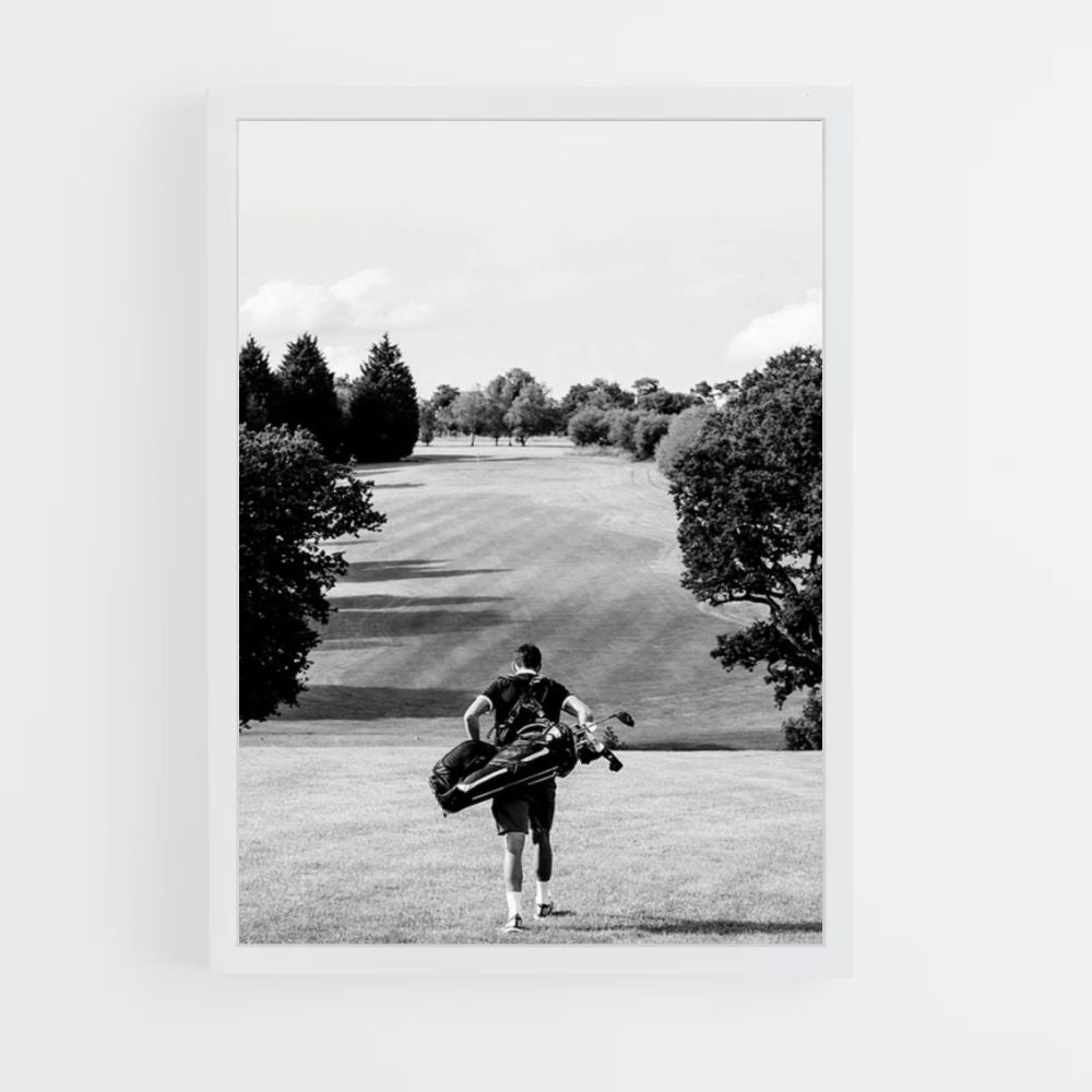 Poster Golfplatz