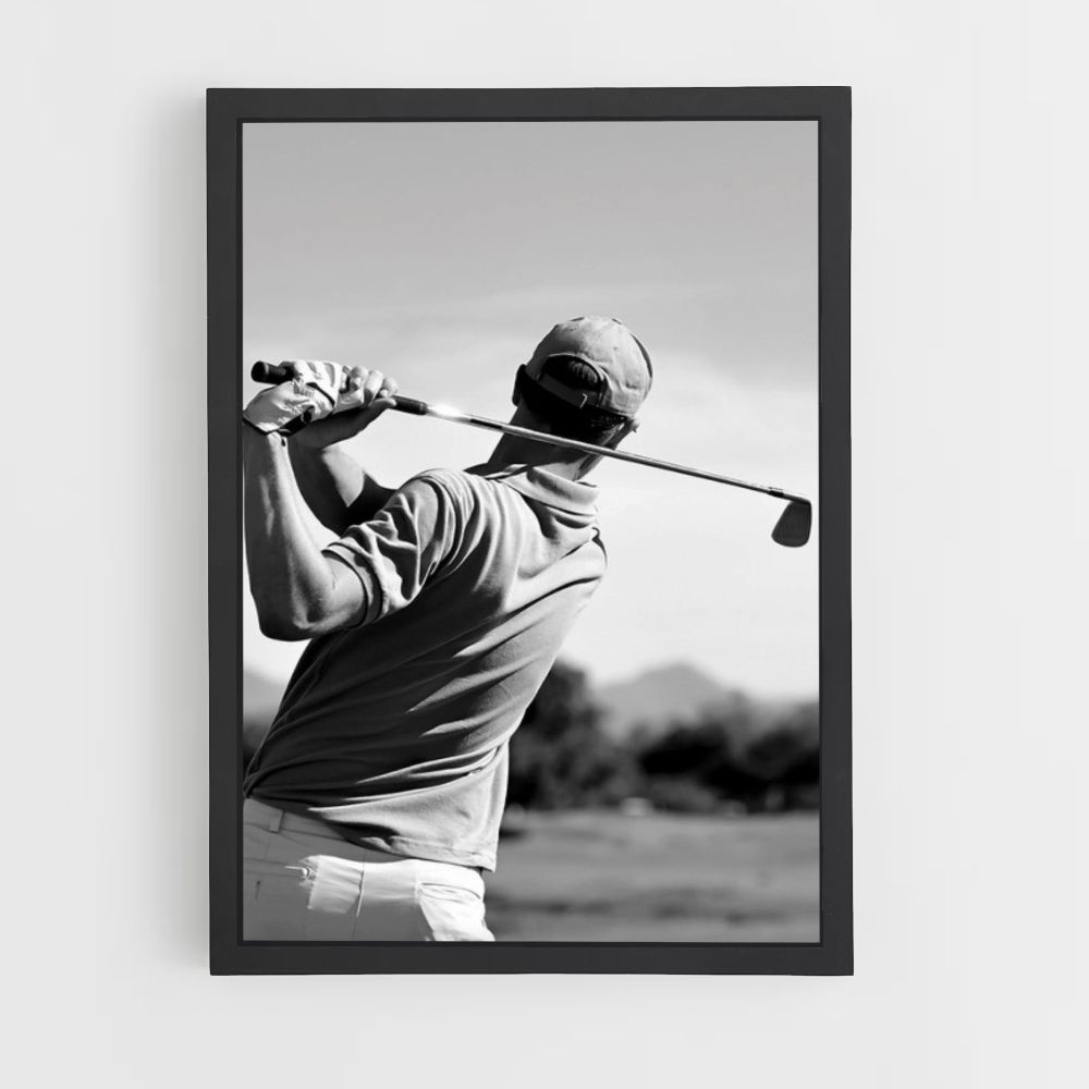 Tiger Woods schreien Poster