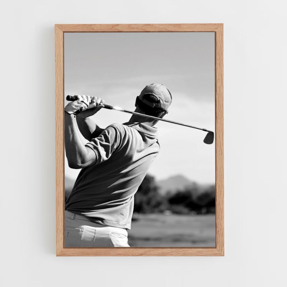 Tiger Woods schreien Poster